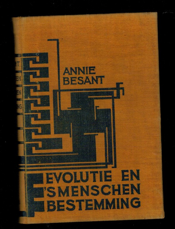 Besant, Annie ; verz. uit Dr. Besants lezingen en geschriften door [Olive] Stevenson-Howell ; geaut. vert. door M. Mazel - Evolutie en 's menschen bestemming.